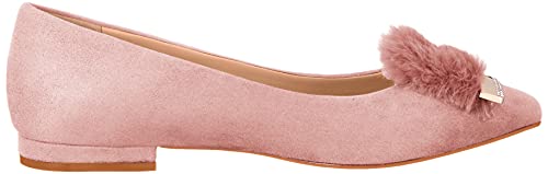 JILL STUART SHOE Women's Faux Fur Motif Cutter Pumps, Size 6435 PS, Size 23.0 Cm, E
