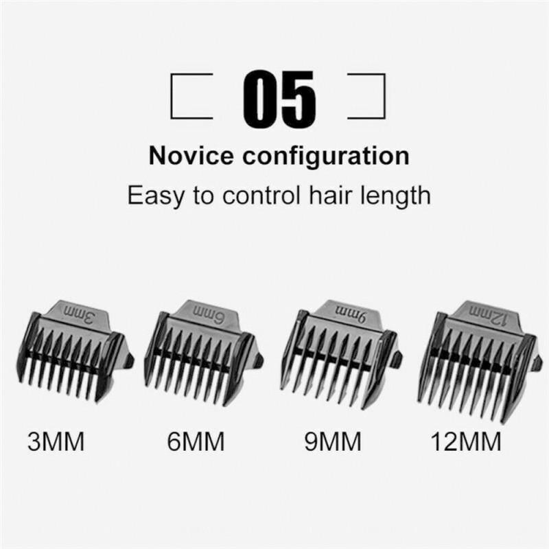 Mens Electric Trimmer Cutter Hair Clipper Cutting Machine Beard Barber Razor Kit
