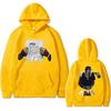 Rapper Lil Durk Doppelseitiger Print Hoodie Herren Cooles Streetwear Herren Hip Hop Mode Sweatshirts Männlich Vintage Übergroße Hoodies