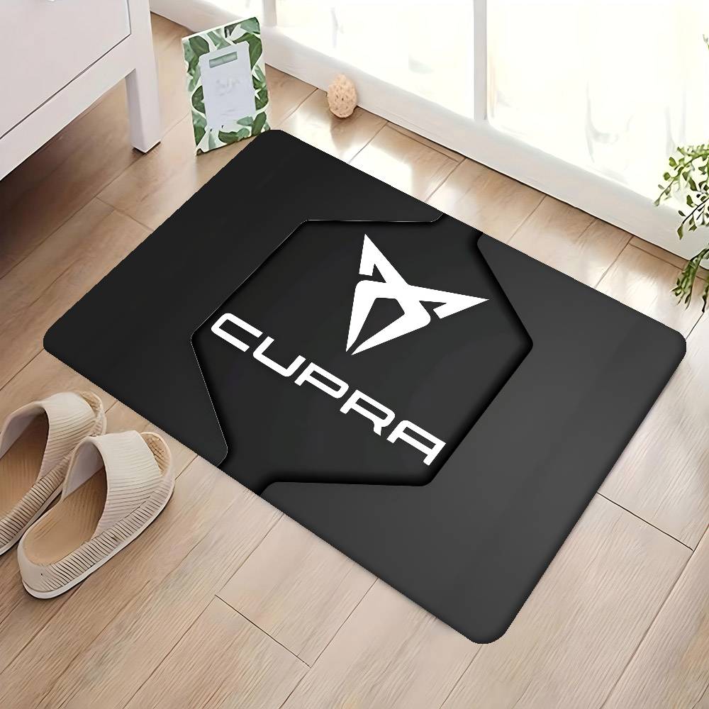 Kobercová rohožka s logy C-cupra Retro Více možností Obývací pokoj Kuchyňský koberec Protiskluzový Moderní domácí dekor