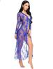 European and American Style Lace Mesh Transparent Nightdress