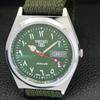 VINTAGE REFURBISHED SEIKO 5 AUTOMATIC 6309A JAPAN MENS GREEN WATCH a441334-5 Sk-a441334