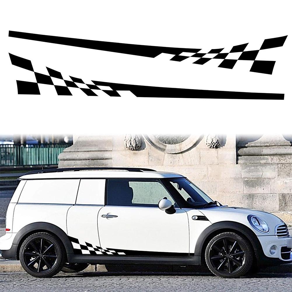 Car Door Side Stripes Sticker Body Waistline Decoration For Mini Cooper R56 R50 R53 R61 Waterproof Stickers Accessories T8V9