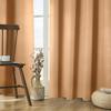Polyester 100% Blackout Plain Long Door Curtains|100% Room Darkening| Blackout Long Door Curtains| 9 Feet |Set of 2| Plain Design