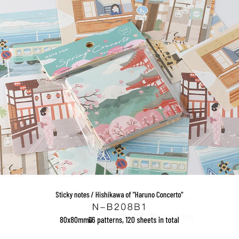 

Набор декоративных блокнотов и журналов Haruno Concerto