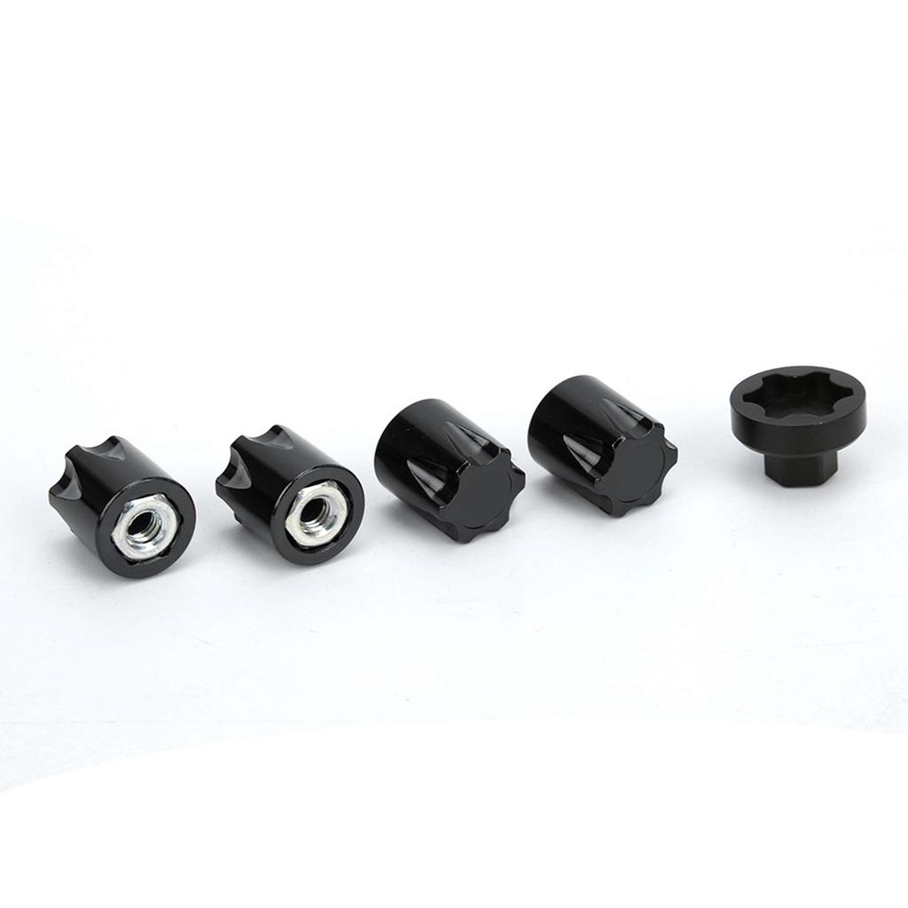 4pcs Wheel Rim Center Cap M4 Nut Fit for Traxxas TRX4 for Axial SCX10 90046 D90 for Tamiya