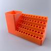 1Pc Screwdriver Head Storage Toolbox Hole Board Screwdriver Stand Hex Shank Organiser Drill Holder 50 Holes Bit Organiser