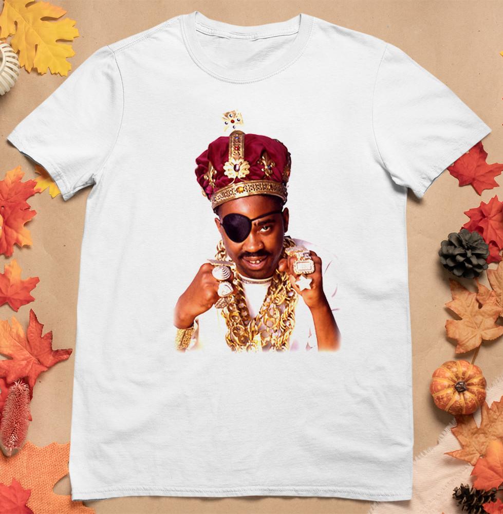 

Slick Rick King Рэпер Мужская футболка Белая Унисекс Все размеры от S до 5XL JJ3639 XL