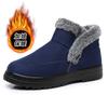 Winter Flanged Big Hairy Snow Boots New Versatile Piled Thickened Cotton Boots Outdoor Cold-proof Warm Boots