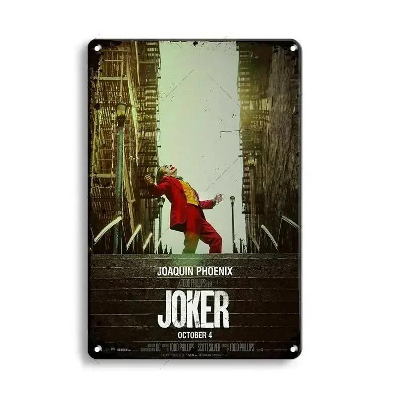 FJ Decor Classic Horror Movie Metal Tin Signs Plaque Retro Decorative Plate Bar Club Pub Wall Decoration Rusty