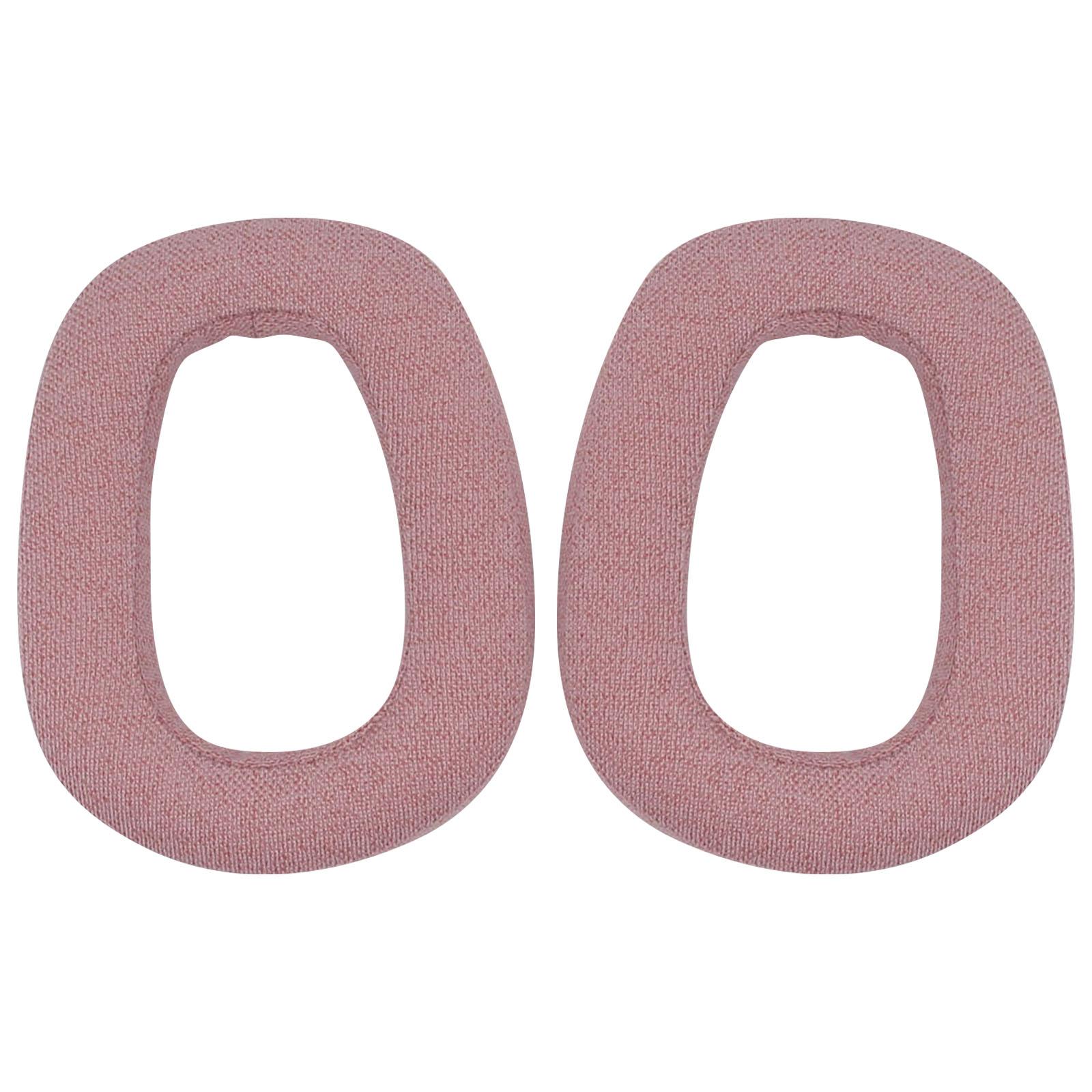 JZF-476 For Logitech Zone Vibe 100 Cotton Linen Headphone Earpads Replacement Earmuffs A
