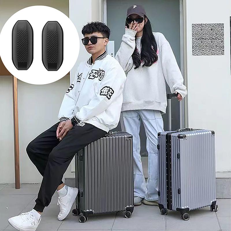 1 Paar Ersatz-Kunststoff-Stollen Gepäckfüße Pads Für Gepäcktaschen Koffer Standfuß Nägel Gepäckzubehör