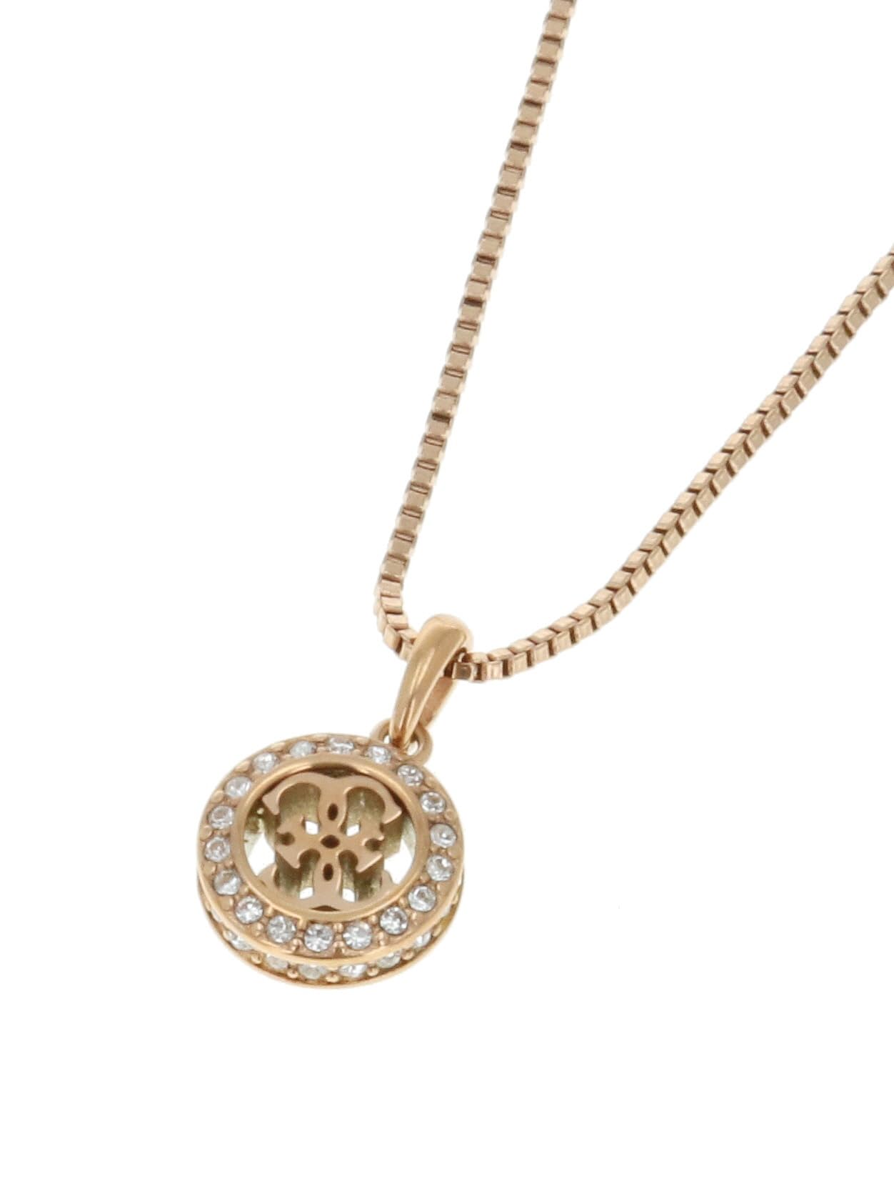 

4G CRUSH Necklace JUBN04162JWRG Brass with drawstring [Guess] Women s [item] розового золота