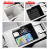Smabee for Geely EX2 2025 2026 Center Console Armrest Storage Box Tray Car Interior Accessories Organizer Tidying ABS Black