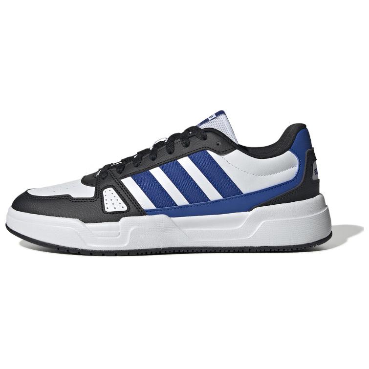 

Adidas Slip Resistant Abrasion Resistant Slip Resistant Abrasion Resistant Low top Skateboard Shoes Unisex White Blue JS3420 40