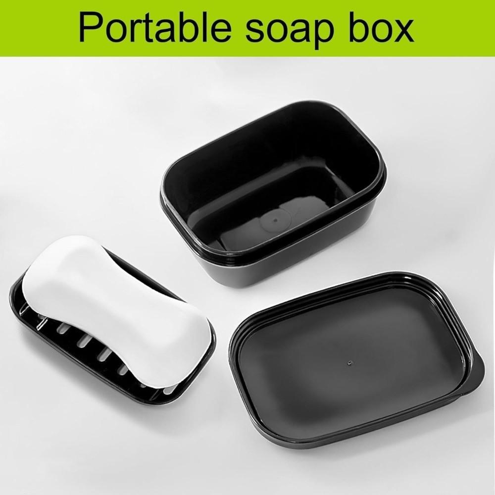 Waterproof Leakproof Soap Holder Detachable Soap Dish Keeps Dry Travel Bar Soap Case Camping