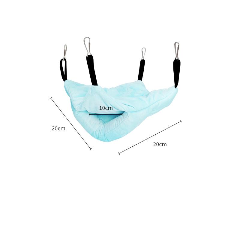 Haustier Vogel Papagei Hängbare Käfige Warme Hängematte Hütte Zelt Warm Langlebig Verschleißfest Hängende Höhle Schlaf Brüten Käfig Dekoration