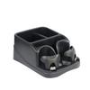 With 2 Cup Holders Car Seat Organizer Car Rear Seat Storage Box  for Cars, Trucks, Minivans