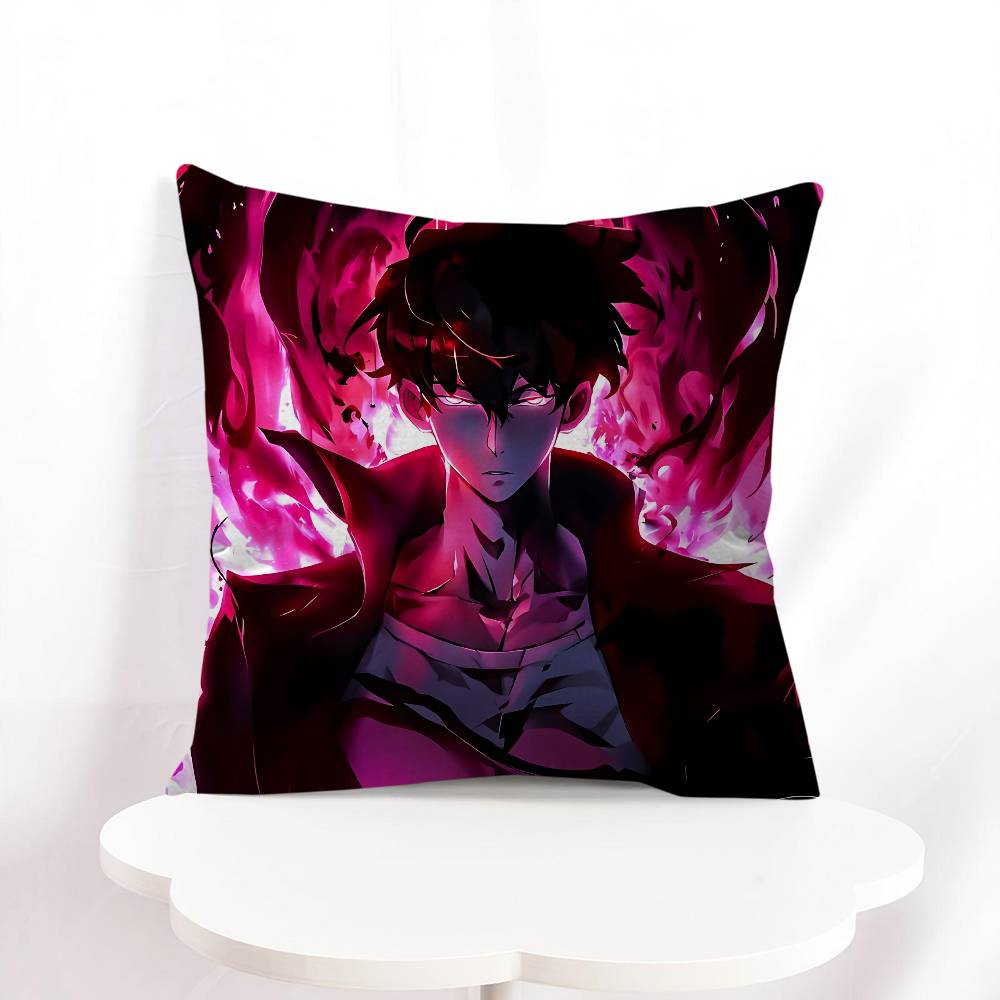 

S-Sung Jinwoo Pillowcases Home Bedding Decorative Pillow Cover Wedding Super Soft Pillow Case 16x16Inch