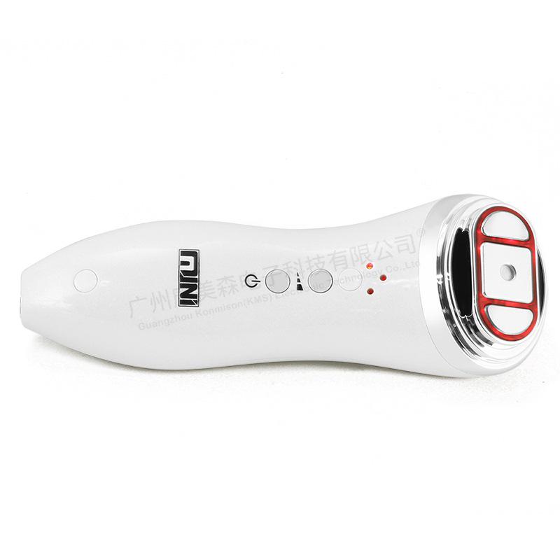 Compact Ultrasonic Home Facial Skincare Device with Radio Frequency Technology