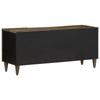 Szafka Rtv Jasnoszara 105X33,5X46 Cm Drewno Lite Mango