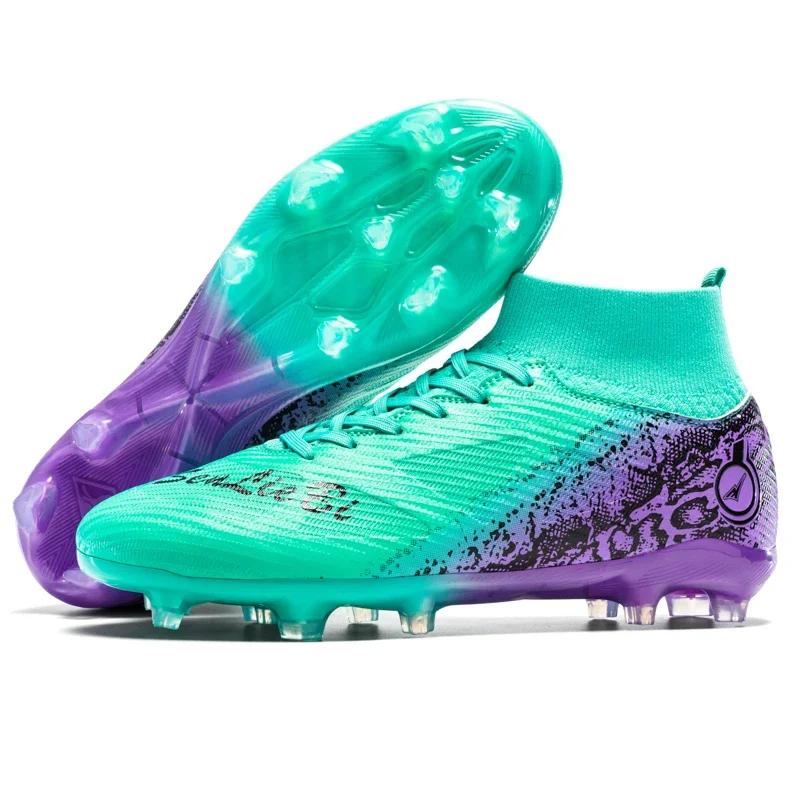 Men Football Boots Professional Cleats Sneakers Ultralight Unisex Original  TF/FG Women Match Soccer Shoes High-quality