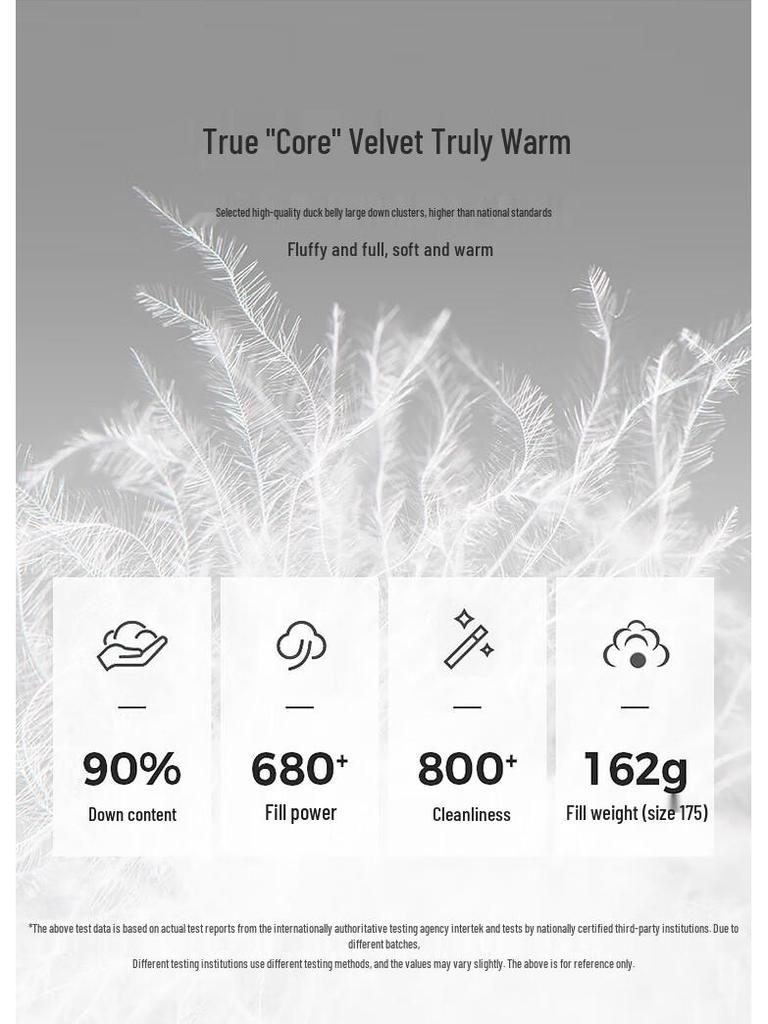 Tanboer Unisex Short Fashion Down Jacket TBF550302A