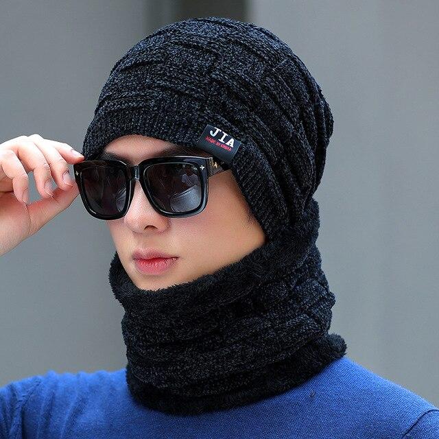 ZHENYSHKD Knitted Hat Scarves Men Skullies Beanies Winter Hat for Men Women Bonnet Fashion Gorras ZHENYSHKD Knitted Hat Scarves Men Skullies Beanies Winter Hat for Men Women Bonnet Fashion Gorras