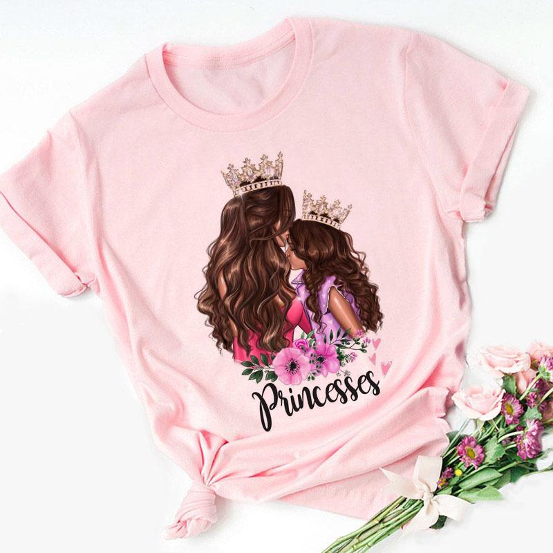 Super Mom T shirt Women Mothers Love Print Pink Tshirt Harajuku Mama TShirt Tops tee shirt Femme Summer