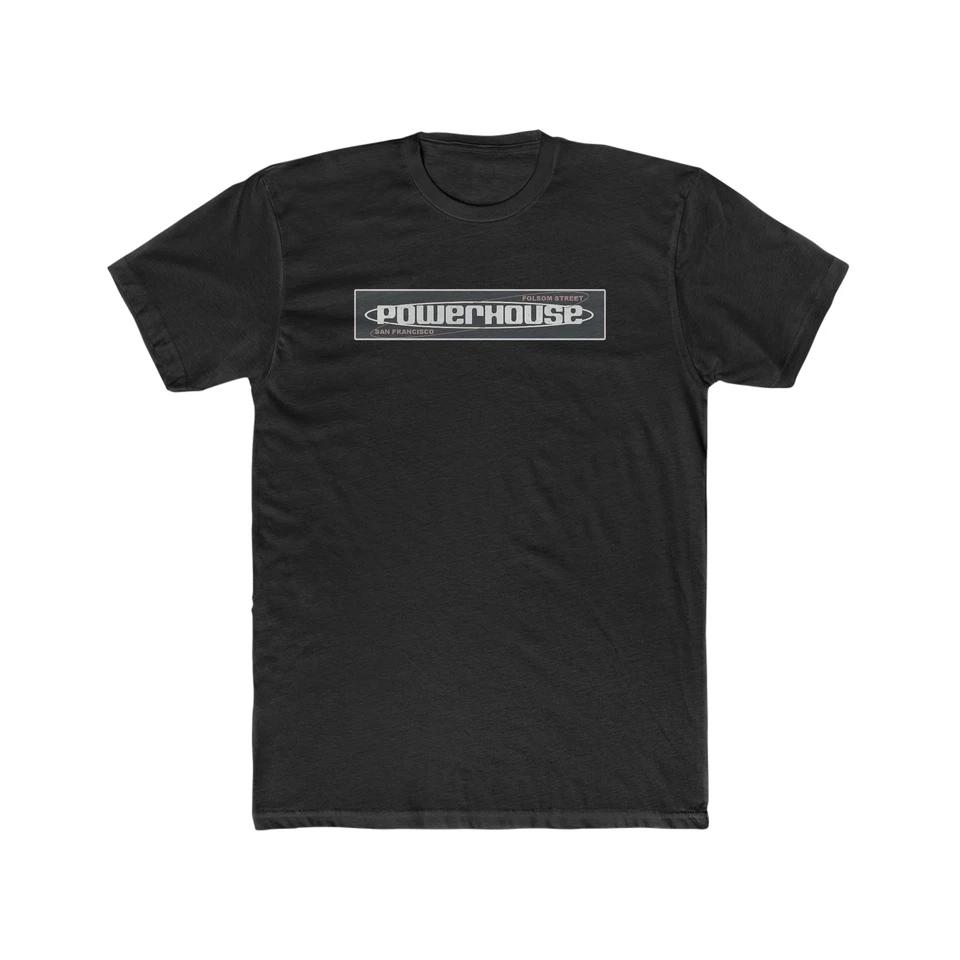 

THE POWERHOUSE gay leather San Francisco bar Men s Cotton Crew Tee XL