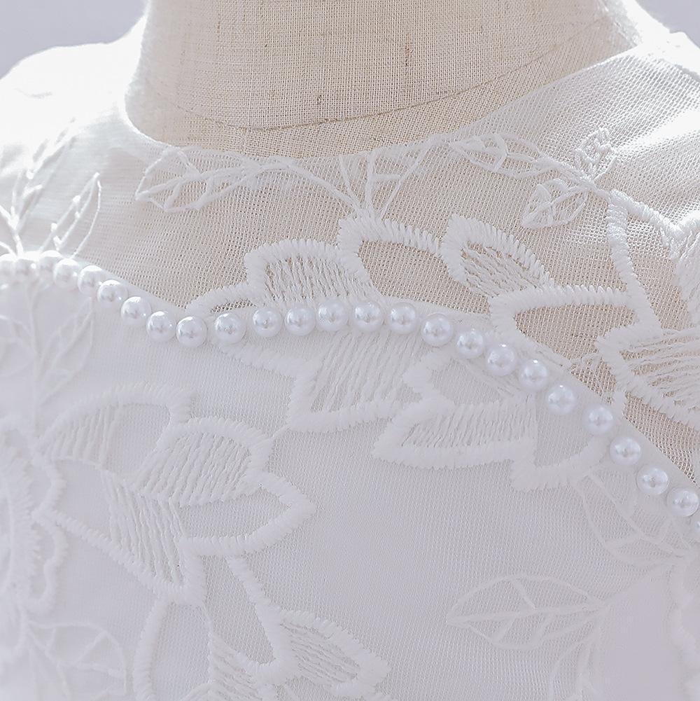 Novorozené dívky večerní společenské šaty pro 0 1 2 roky Flitr bez zad Elegantní svatební narozeninové formální šaty princezny Dívčí soutěžní šaty