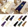 Eid Mubaraks Tablecloth Islamic Muslims Party Supplies Handmade Table Runner Table