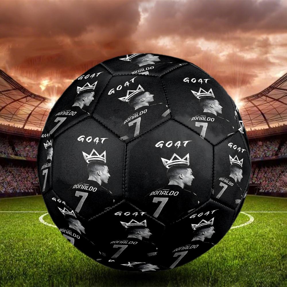 Ronaldos Number Seven Size 5 PU Material Seamless Wear Resistant Match Training Football Futbol Voetbal Bola 0706a88