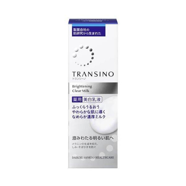Daiichi Sankyo Healthcare Transino Medicated Brightening Clear Milk 100ml  Refill 90ml