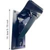 RV Awning Support Stable Structure Awning Part Replace Part Aluminum Alloy RV Center Support Easy Installation Universal, Black
