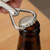 Airplane Bottle Opener Keychain Metal Aircraft Model Keychain Fun Bag Charm Novelty Bottle Opener Gift