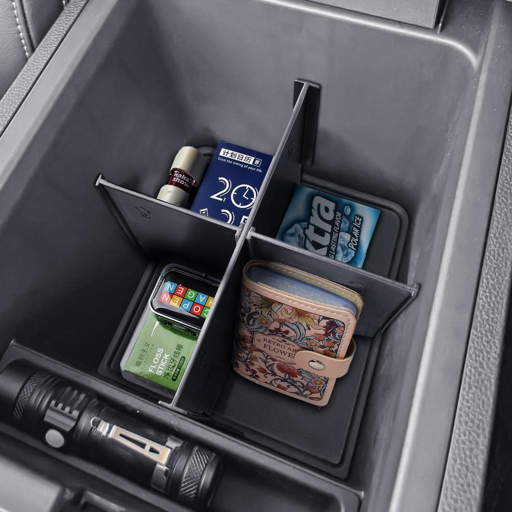 For 2025-2025 Honda Pilot 2025 2025 Honda Ridgeline/Passport Center Console Dividers Tray Accessories Car Armrest Storage Box