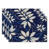 4-Piece Elegant Floral Placemat Set, Vintage Style Dining Table Mat, for Dining & Wedding Decoration – Exquisite
