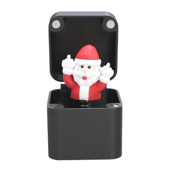 Vtipné dárky pro legraci Prostředníček v krabičce Kancelářský vtip Dárková krabička na žert Novinka Žertovný dárek k narozeninám, svátkům