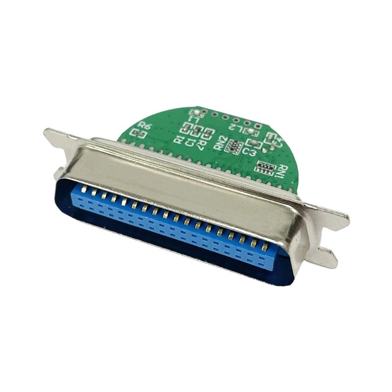 PL2305 Small USB To 25Pin 36Pin Parallel Converter Module For Older Printers Features Plugs And Play arrange