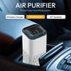 MINI Car HEPA Air Purifier Remove Smoke Odor Formaldehyde Negative Ion Air Cleaner for Car Bedroom Aromatherapy Purification New
