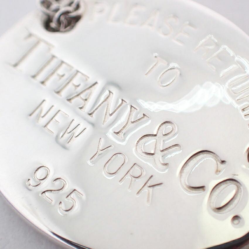 [Pre-owned] TIFFANY/Tiffany 925 Return to Tiffany Oval Double Chain Necklace/j67-2