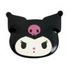 Sanrio Kuromi Face and Dryer 142492 Plate, Microwave, Dishwasher, Safe,