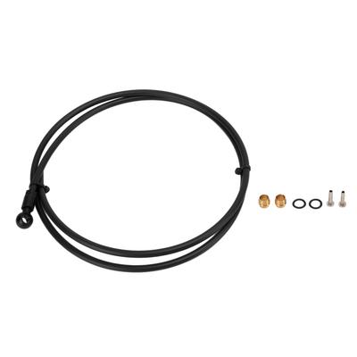 MEROCA 1m Mountain Bike Hydraulic Disc Brake Hose Kit with Olive and Connector Inserts for XTR Bike