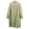Aquascutum 70er 80er Vintage Edelstahl Kragen Mantel Khaki Damen Gebraucht