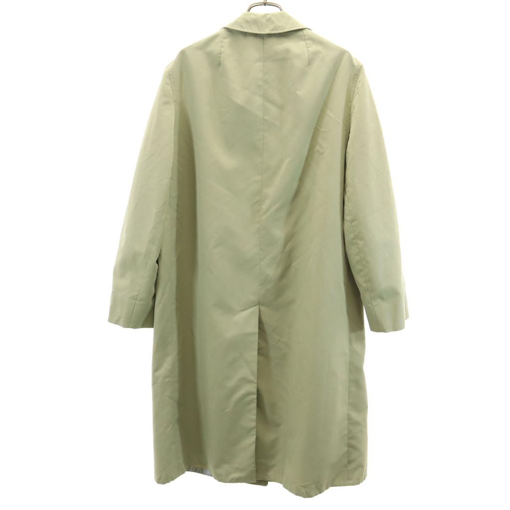 Aquascutum 70er 80er Vintage Edelstahl Kragen Mantel Khaki Damen Gebraucht