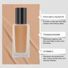 Haftgrundierung, langanhaltendes Make-up, feuchtigkeitsspendende, leichte, feuchtigkeitsspendende Grundierung, leichte, voll deckende Grundierung, 30 ml