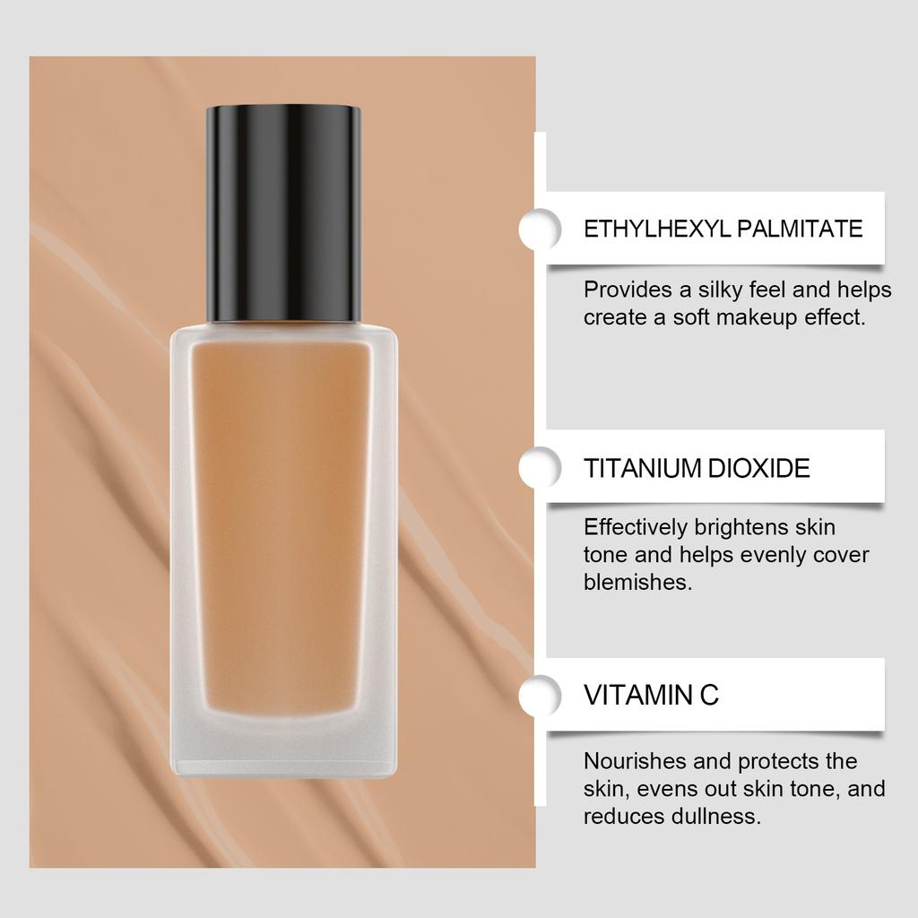 Haftgrundierung, langanhaltendes Make-up, feuchtigkeitsspendende, leichte, feuchtigkeitsspendende Grundierung, leichte, voll deckende Grundierung, 30 ml