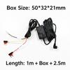 Type-C USB Port Dashcam Power Cable 12-30V  Input Camera Hardwire Adapter  Vehicle