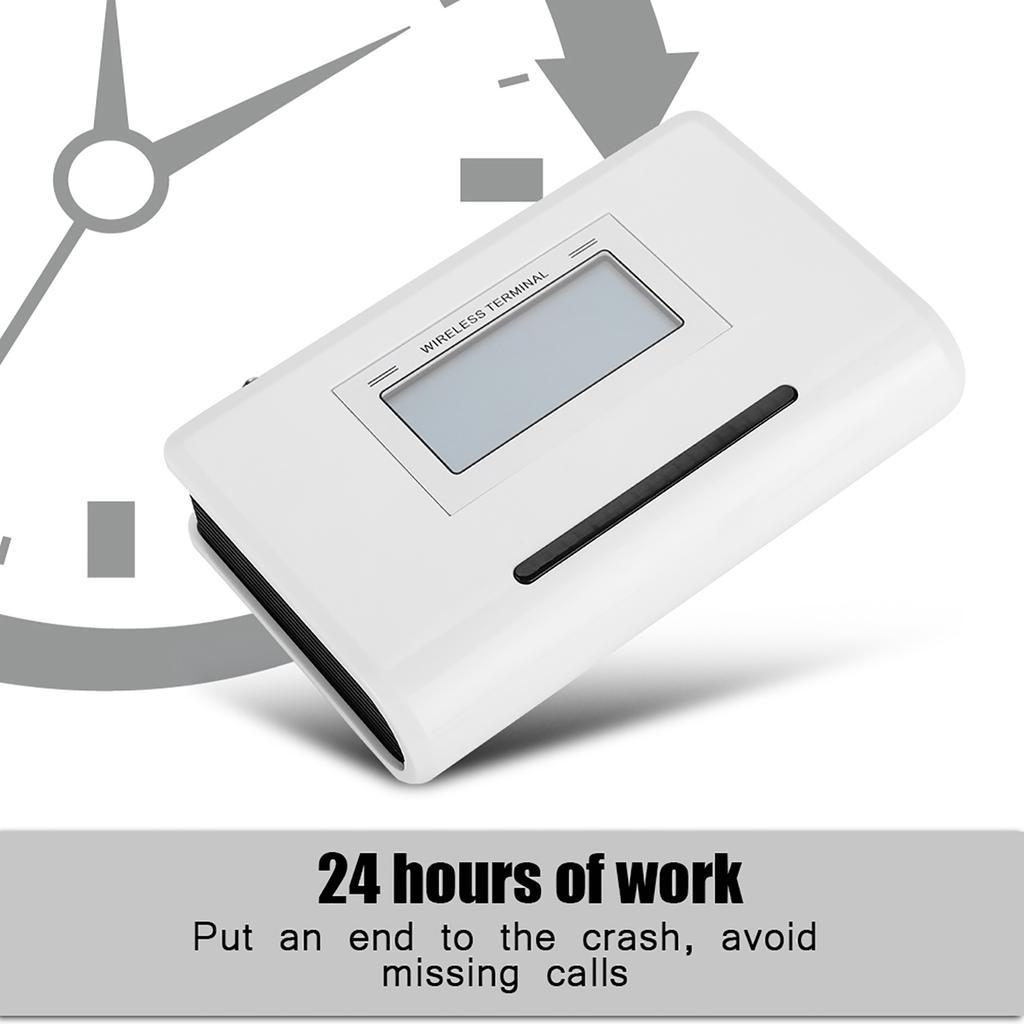 GSM Wireless Terminal Fixed Phone With LCD Connect Alarm 100‑240V